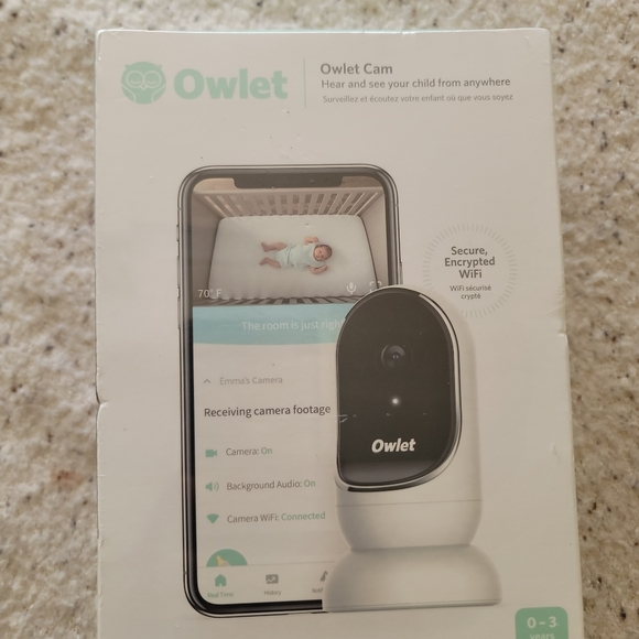 Owlet Cam Video Baby Monitor HD Night Vision NEW SEALED